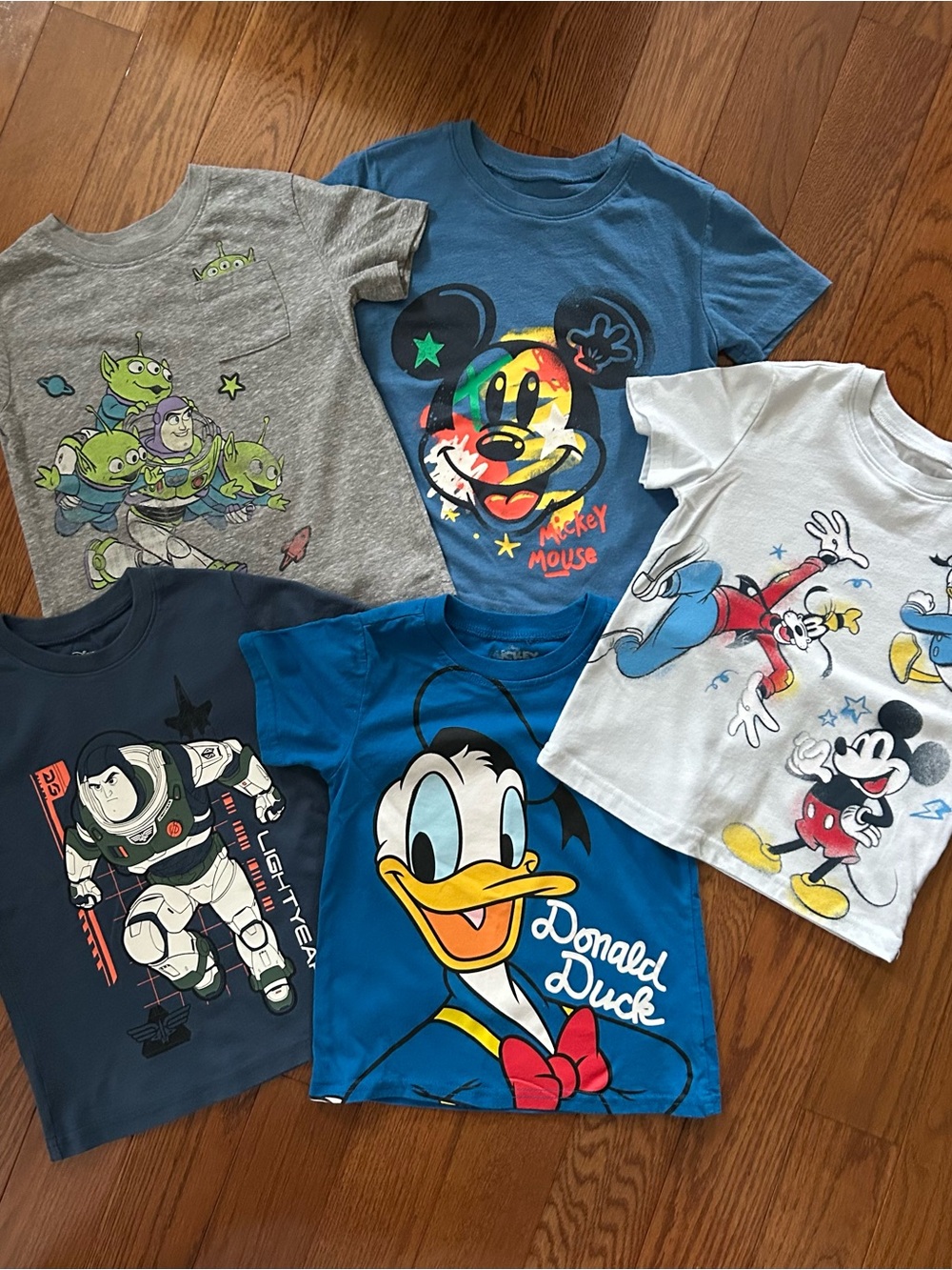 Disney Boy’s Bundle Multi-Character Graphic Tees
